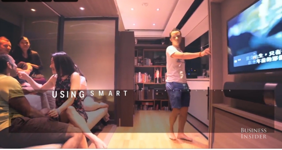Χονγκ Κονγκ: Το σπίτι των 28 τετρ. μέτρων με home theater και χώρο για γυμναστική [βίντεο]